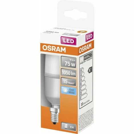Osram LED Leuchtmittel Star Stick 75 E27 10W, neutralweiß, weiß matt 07737011705197 Led Star Stick Stick Osram LED Leuchtmittel Star Stick 75 E27 10W, Neutralweiß, Weiß Matt 07737011705197 Led Star Stick Stick -OSRAM Shop 64872632 2