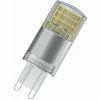 Osram LED Stiftsockellampe Pin G9 3,8W, Warmweiß, Klar Pin 07737011647542 4058075432390 Osram 4058075432390