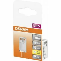 Osram LED Leuchtmittel Star PIN 10 G4 0,9W, Warmweiß, Klar Warmweiß Klar 4058075431935 Osram 320 Pin