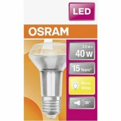 Osram LED Reflektor Star R63 40 E27 2,6W, Warmweiß, Klar R63 Warmweiß Leuchtmittel Leuchtmittel Osram 0773706459 -OSRAM Shop 64874844 3