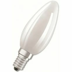 OSRAM LED-Lampe, CLA60, Matt, E14, EEK: D, 5,5W, 806lm, 2700K, 3 Stk