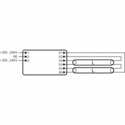 OSRAM BETRIEBSGERÄTE Elektronischer Trafo QTP-OPTIMAL 2x54-58 -OSRAM Shop 8466933 3