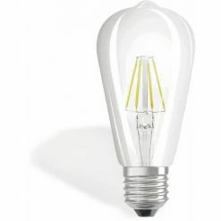Osram LED-Lampe RETROFIT, E27, EEK: A++, 4 W, 470 Lm, 2700 K, ST64